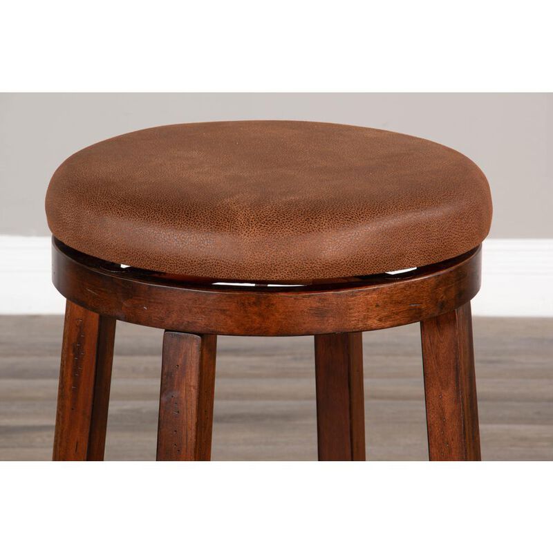 Sunny Designs Counter Swivel Stool, Cushion Seat