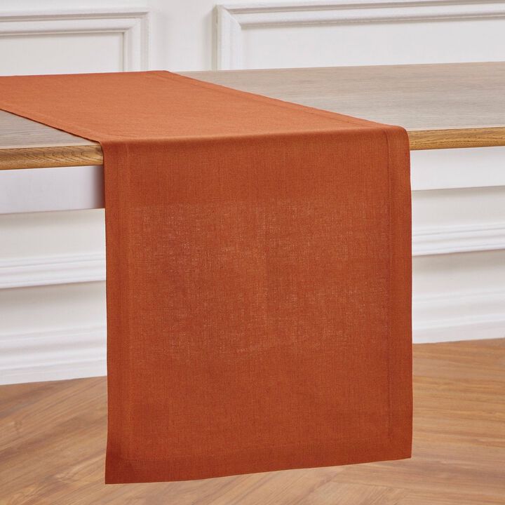 Solino Home 100% Pure Linen Table Runner | Diana