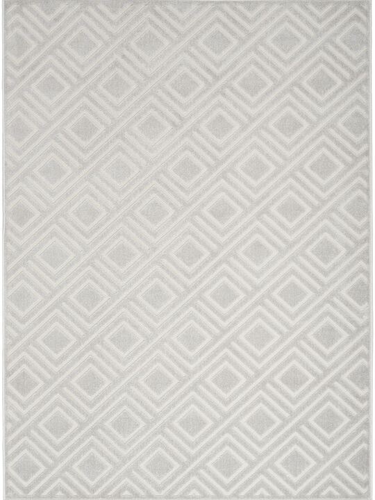Care Free CAF03 Light Gray 3'11" x 5'11" Rug