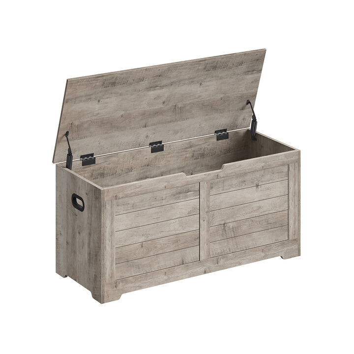 Storage Chest with 2 Safety Hinges