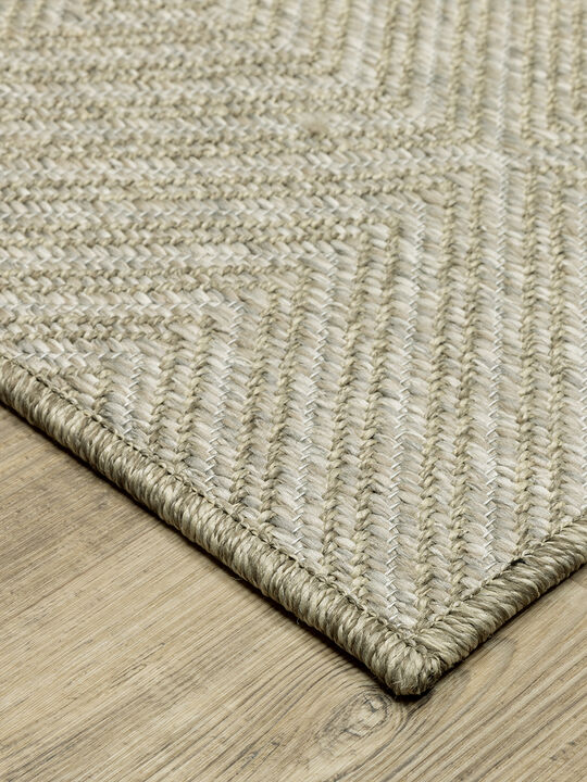 Tortuga 3'3" x 5' Beige Rug
