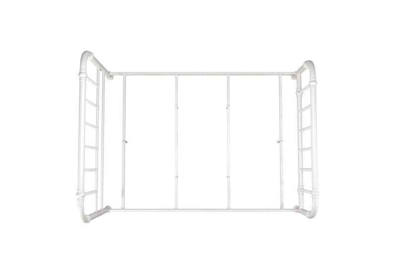 Atwater Living Krissy Full Metal Bed, White
