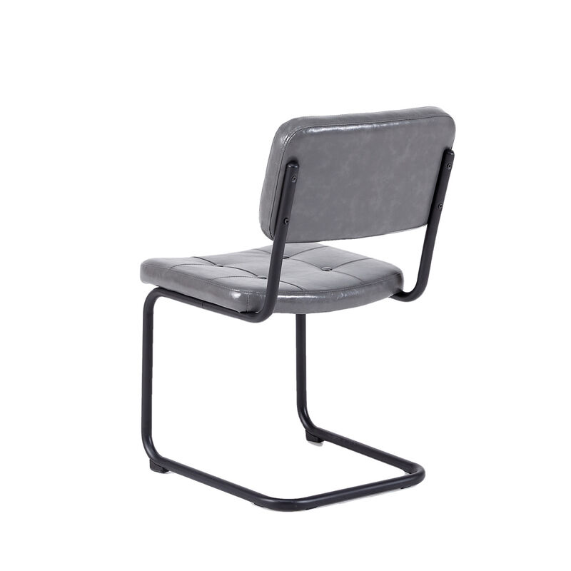 Modern PU Leather Dining Chair Set of 4