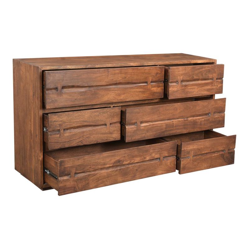 Rustic Acacia Wood Dresser - Part of Madagascar Collection, Belen Kox