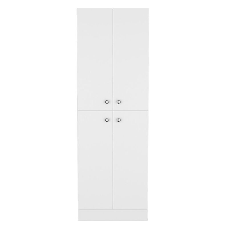Pantry Cabinet Coahoma, Kitchen, White