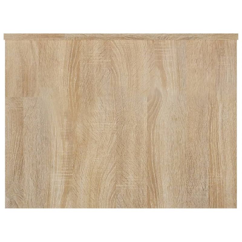 vidaXL Coffee Table Sonoma Oak 31.5"x21.9"x16.3" Engineered Wood