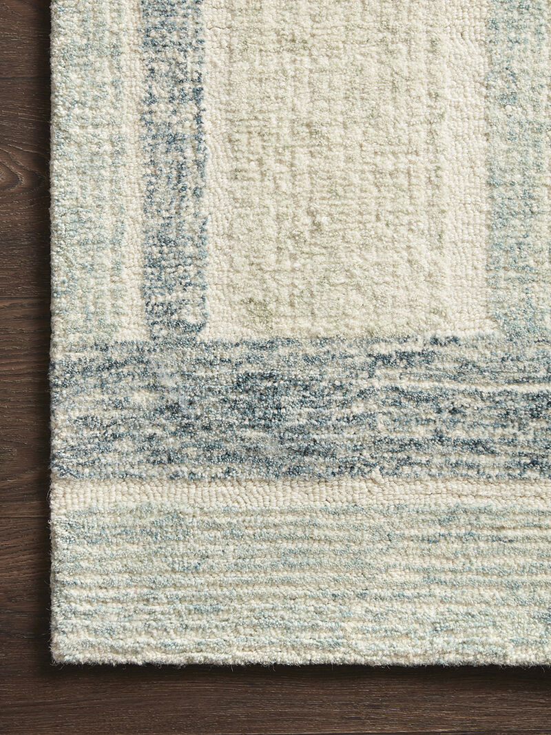 Milo MLO04 Aqua/Denim 8'6" x 12' Rug