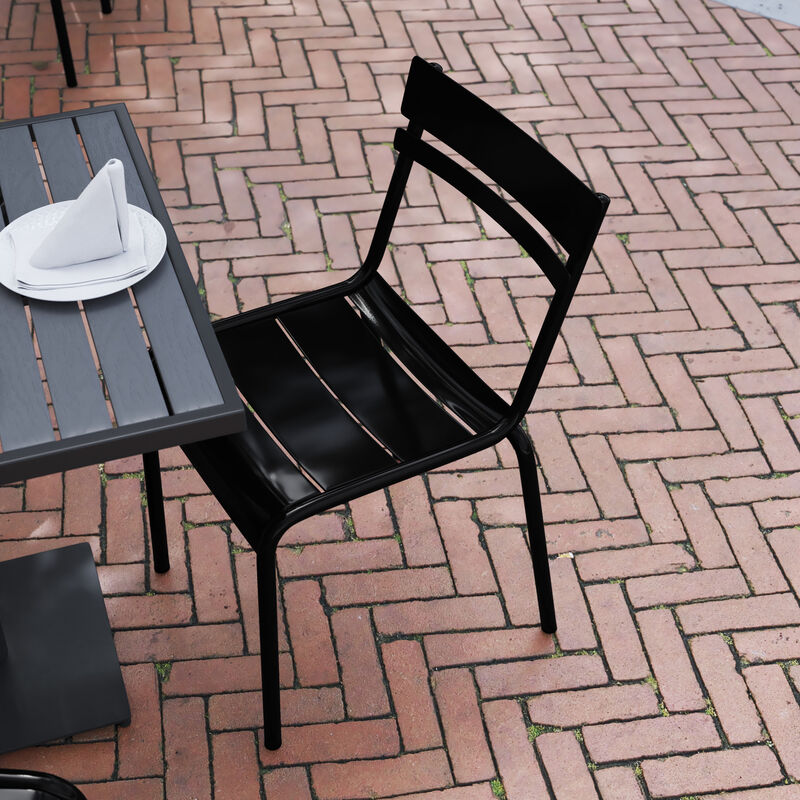 Metal Colorful Restaurant Chairs