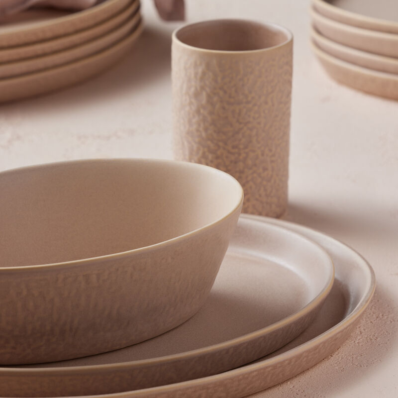 Stone by Mercer Project Katachi Stoneware 32 Piece Dinnerware Set