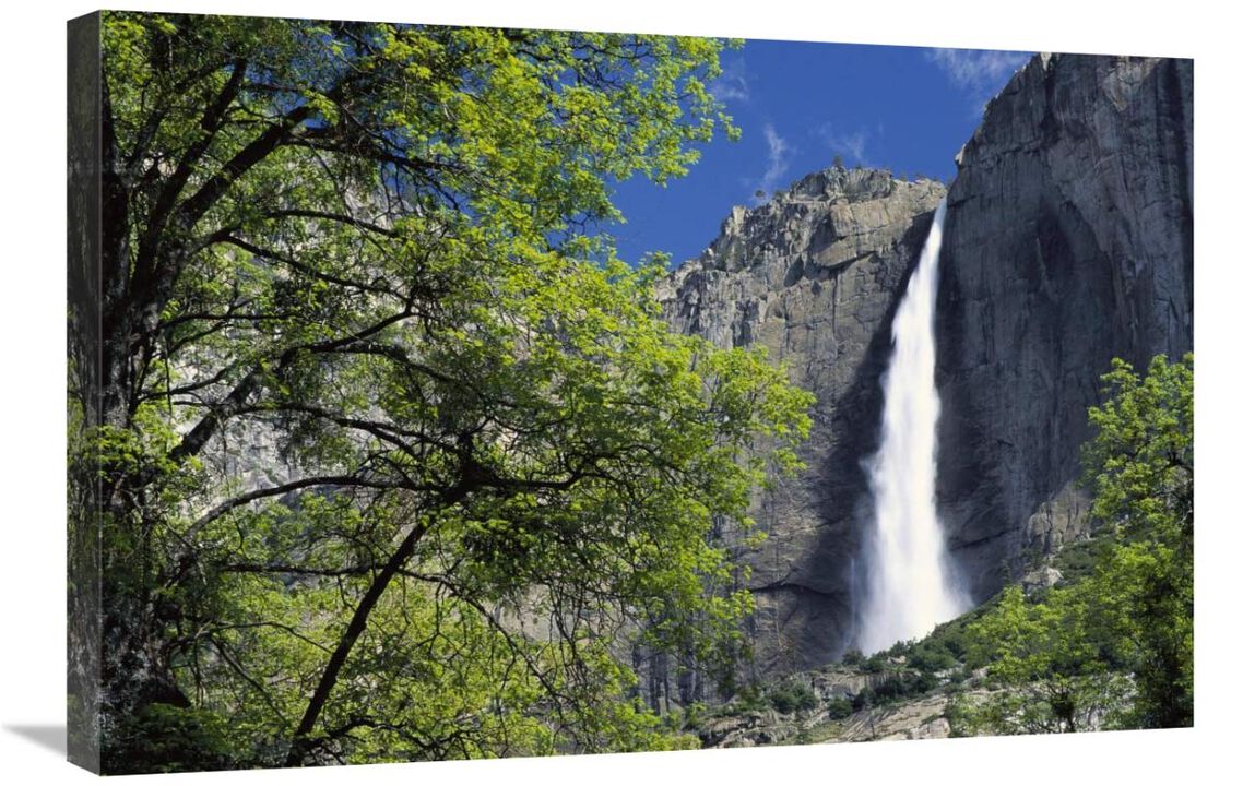 Bridal Veil Falls, Yosemite National Park, California-Canvas Art-30x20