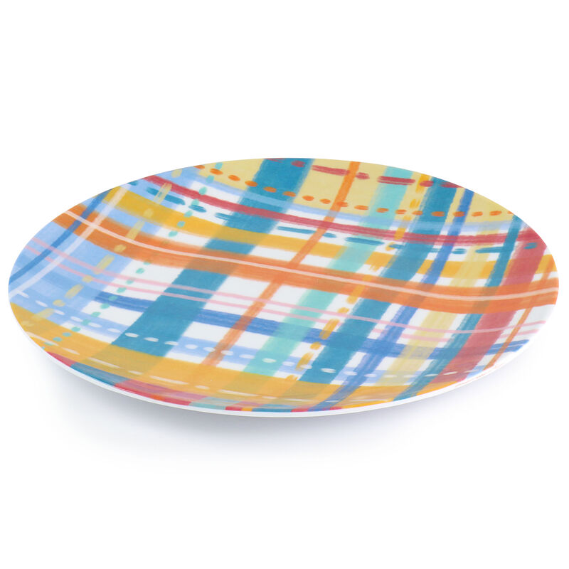 Laurie Gates California Designs Casablanca 12 Piece Melamine Dinnerware Set in Multi