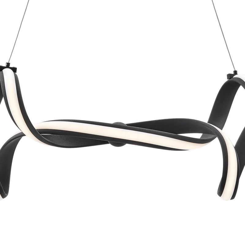 Munich Chandelier Chrome Metal Integrated LED Dimmable