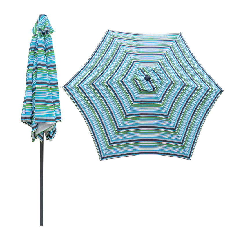 9FT Umbrella Stripes