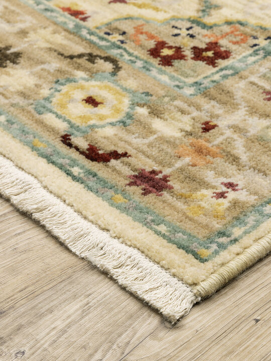 Lilihan 2' x 3' Beige Rug