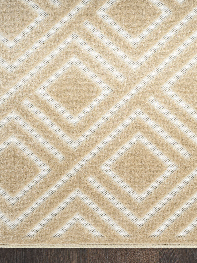 Care Free CAF03 Taupe 9'2" x 12' Rug