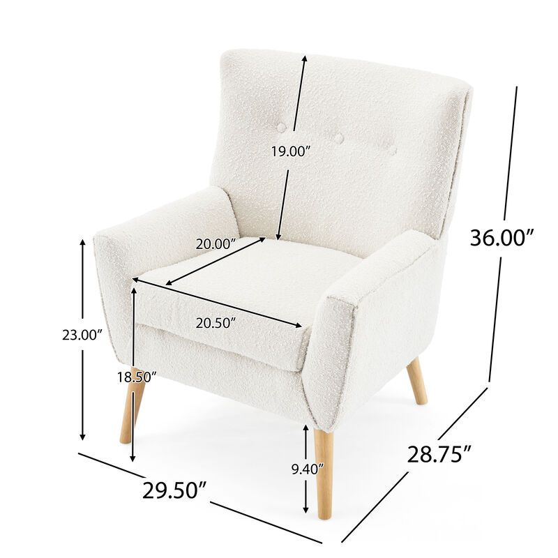 Merax Upholstered Accent Sofa Chair