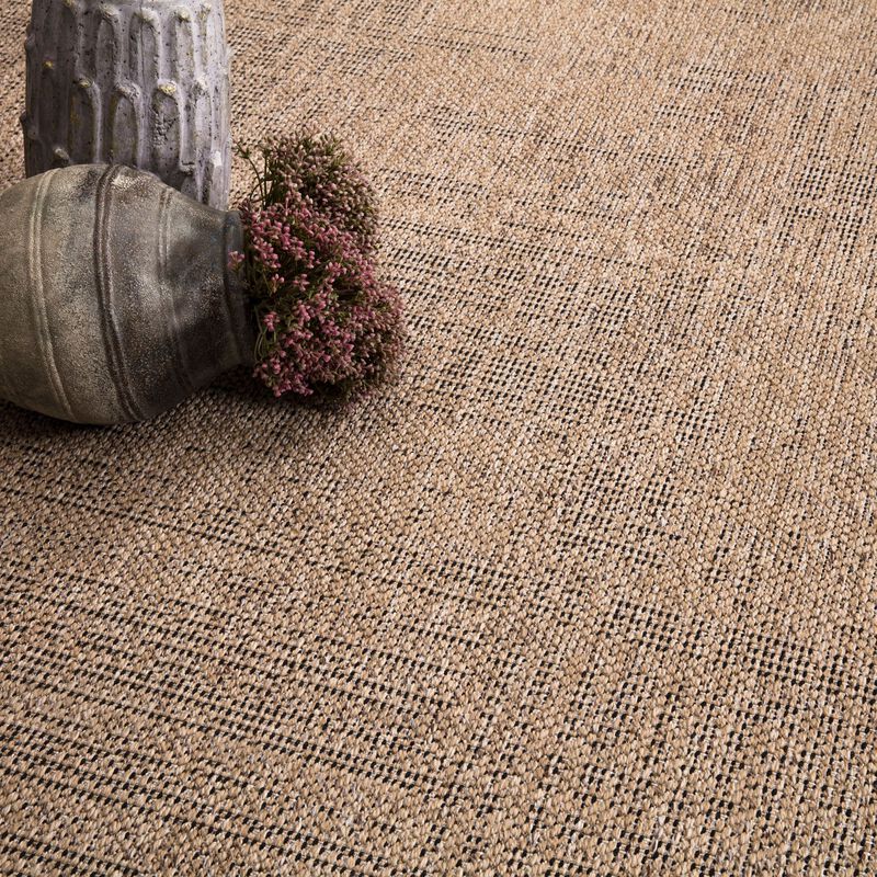 Indoor & Outdoor Rug Bohemian Style in Mottled Beige