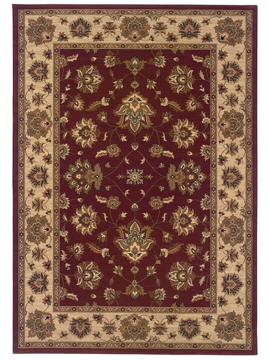 Ariana 4' x 6' Red Rug