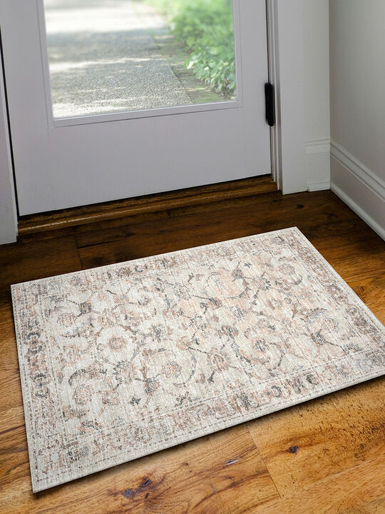 Jericho JC4 Linen 2' x 3' Rug