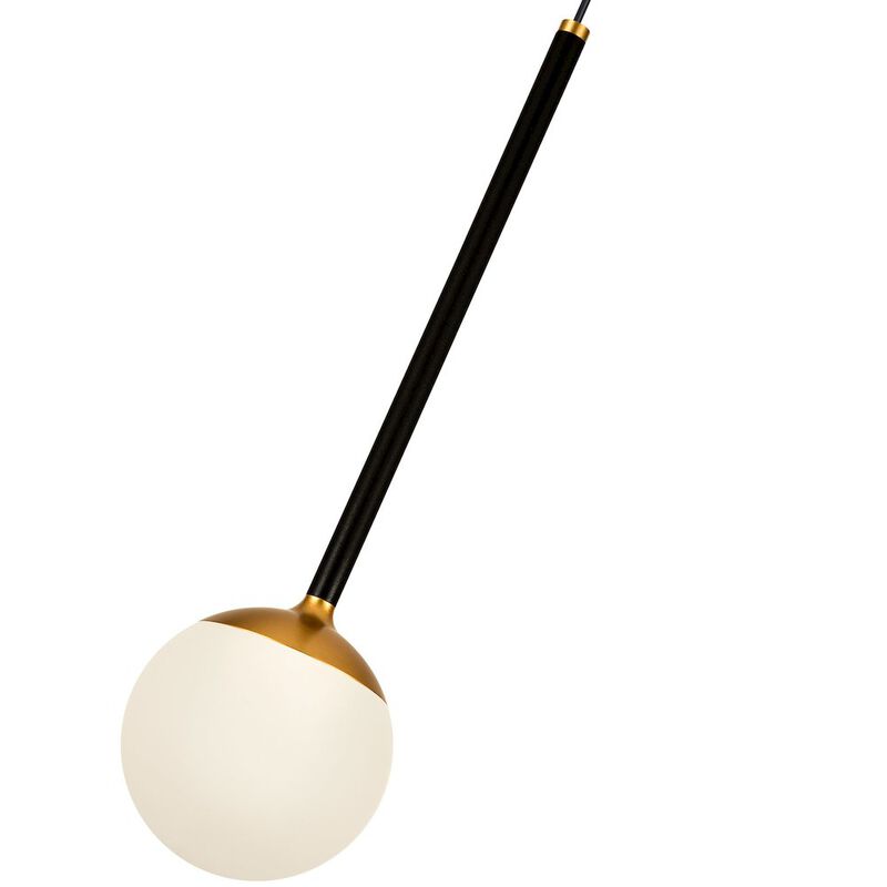 VONN Lighting 1-Light Integrated LED Height Adjustable Pendant Lighting