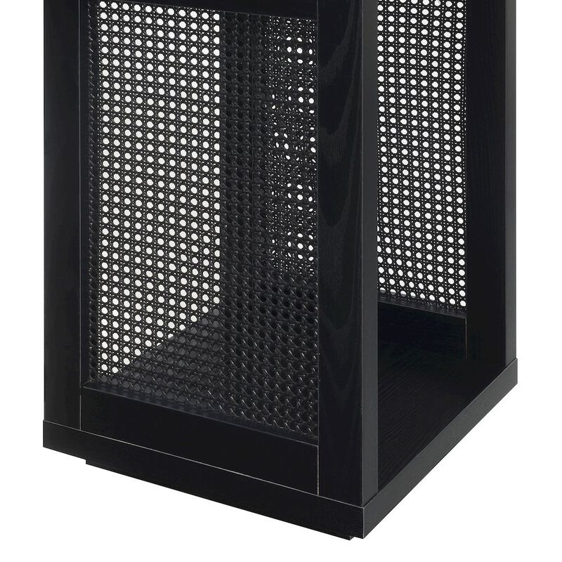 Convenience Concepts Northfield Admiral Weave End Table with Shelf