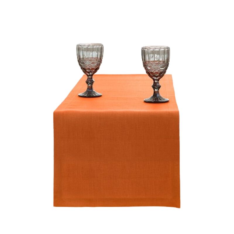 Solino Home 100% Pure Linen Table Runner | Fete for Valentine;s