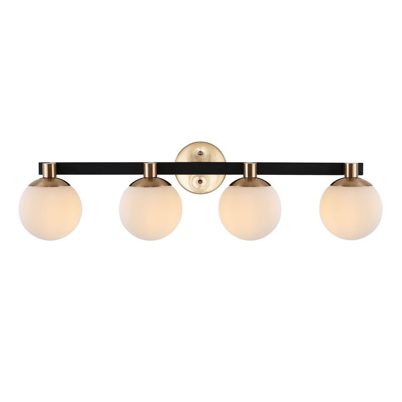 Modernist Globe Metalfrosted Glass Modern Contemporary LED Vanity