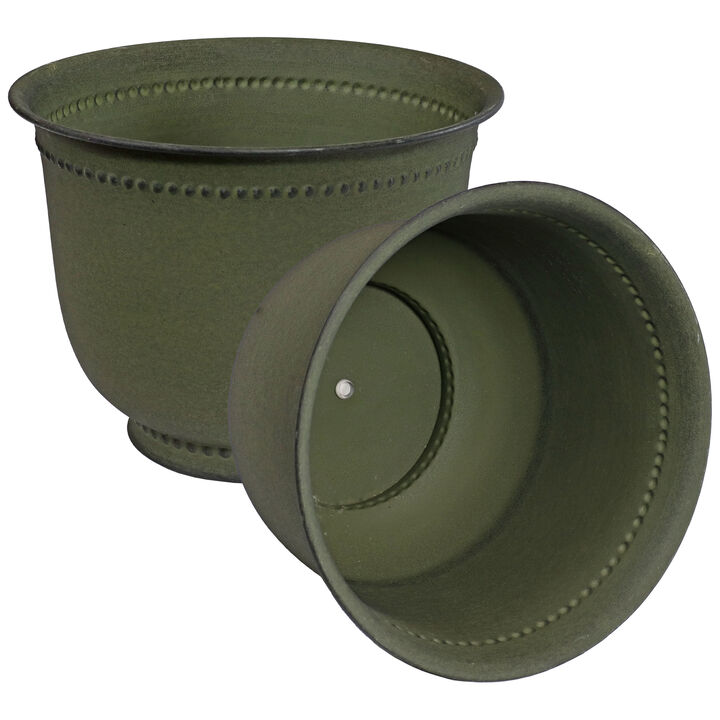 Michael Metal Outdoor Planter Set of 2