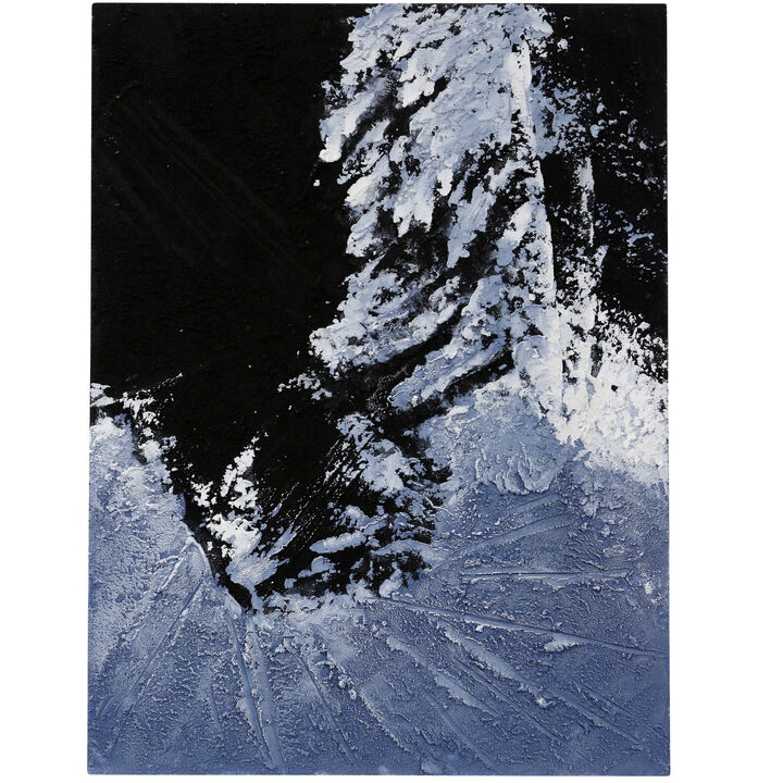 Composition In Blue Canvas