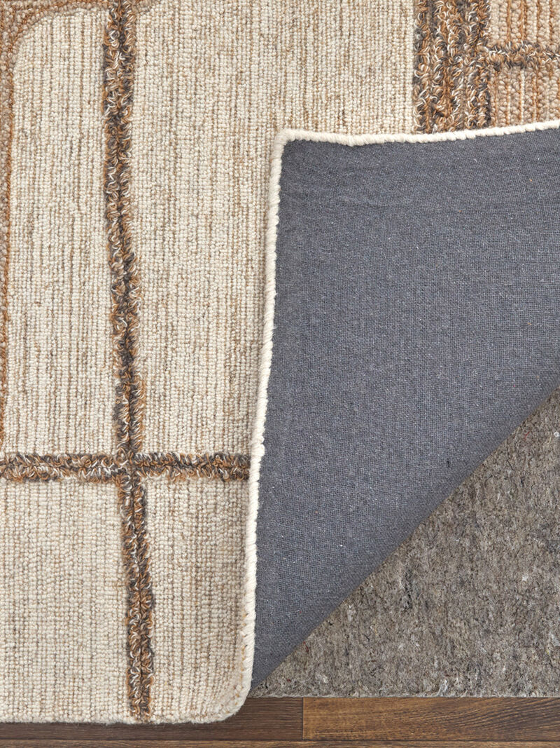 Pollock 8954F 10' x 14' Ivory/Brown/Tan Rug