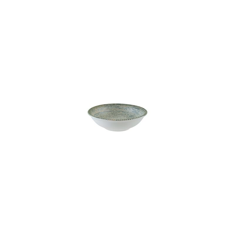 Sway dia.5.25" h:1.5" 7 oz. Round Decorated Porcelain Bowl (Set of 4)