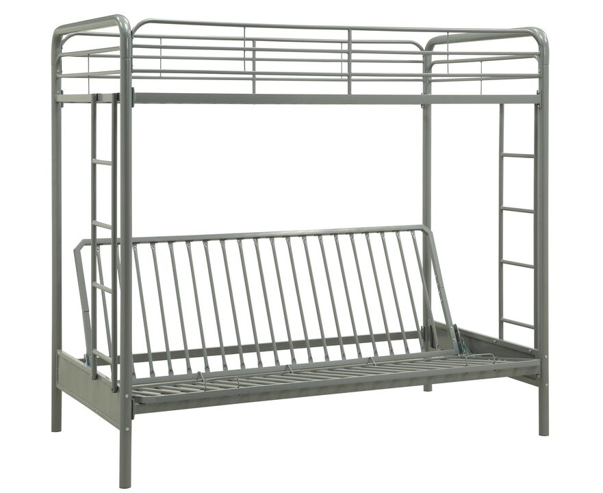 Atwater Living Metal Twin Over Futon Bunk Bed