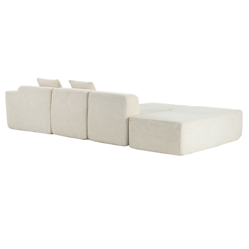 Merax Free-combined  Sectional Sofa Couch