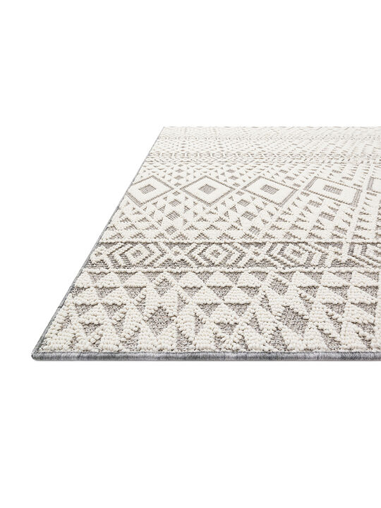 Cole Silver/Ivory 9'6" x 12'8" Rug