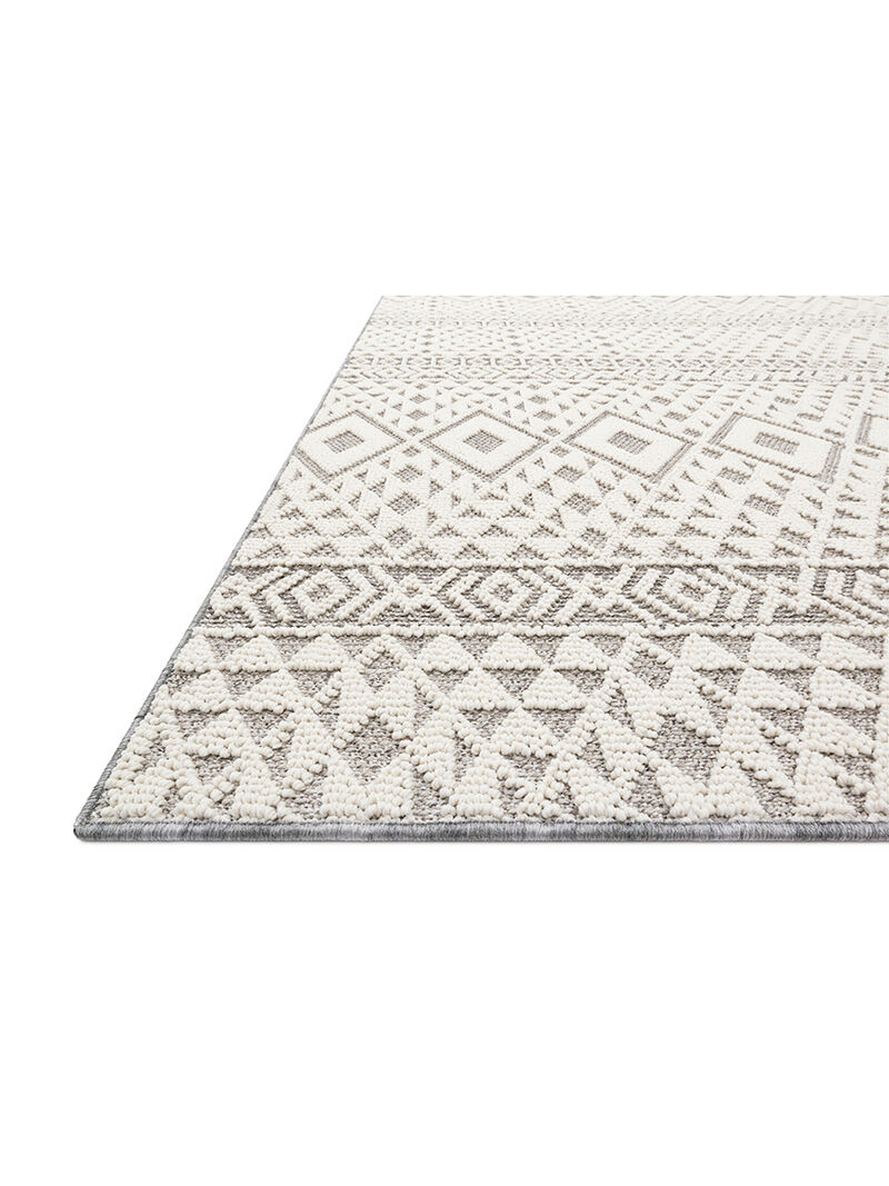 Cole Silver/Ivory 9'6" x 12'8" Rug