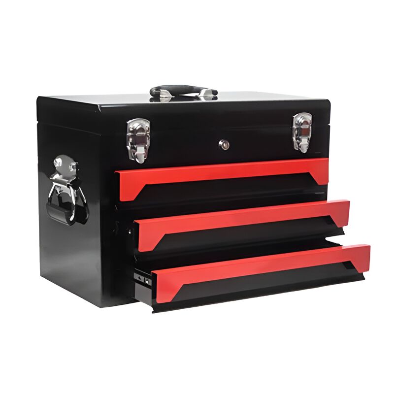 Heavy-Duty Tool Box with 3 Drawers for Easy Access and Storage