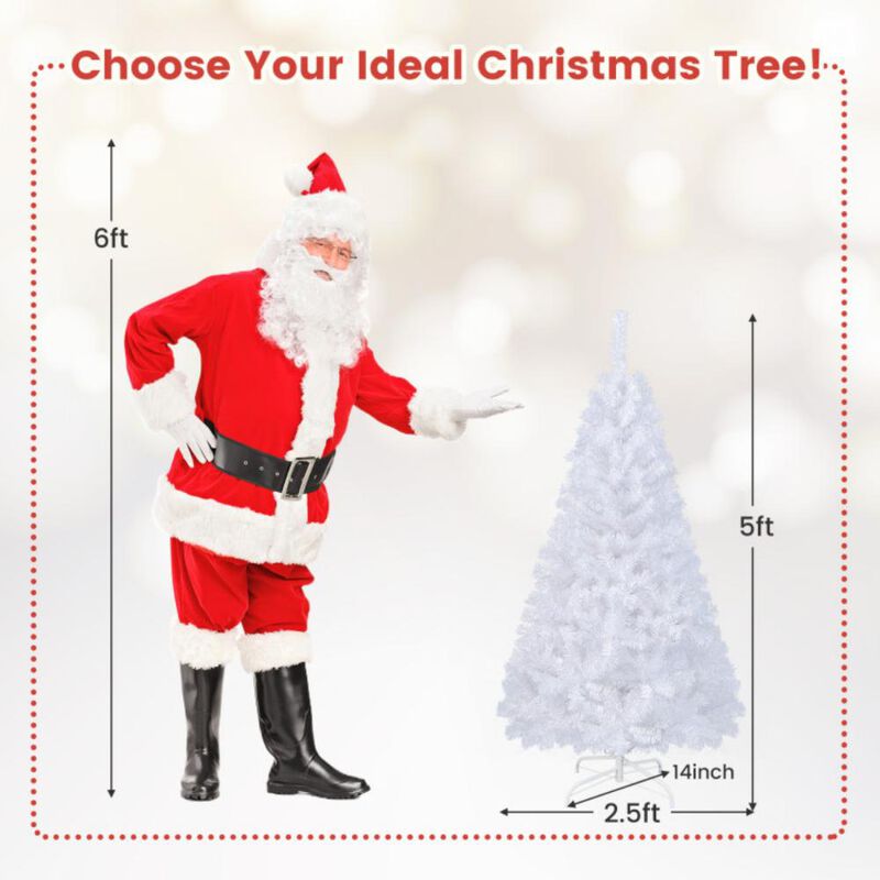 Artificial PVC Christmas Tree with Stand for Holiday Celebrations