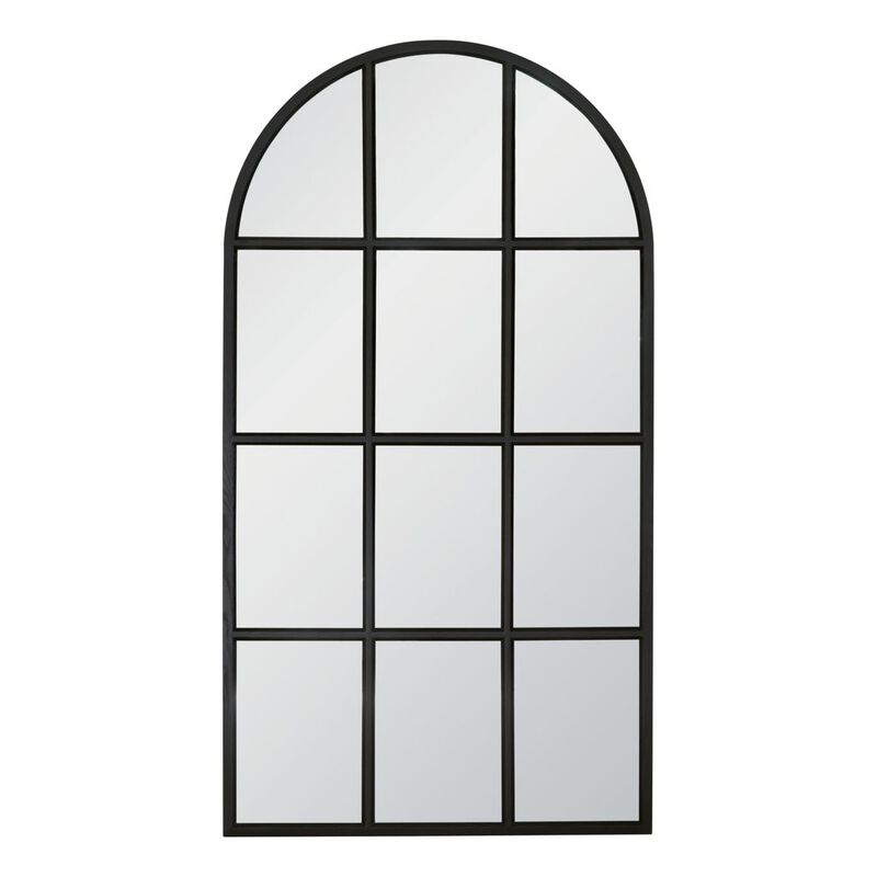 Grid Arched Mirror