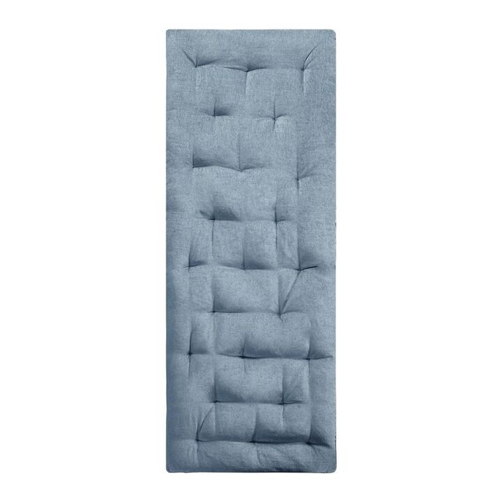 Belen Kox Aqua Bliss Chenille Lounge Floor Pillow Cushion, Belen Kox