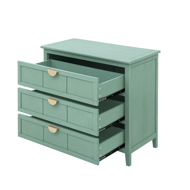 3 Drawer Cabinet, American Furniture,Suitable for bedroom, living room