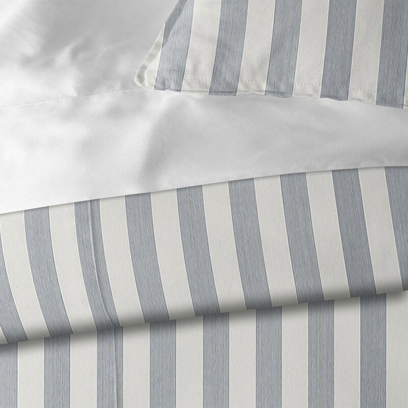 6ix Tailors Fine Linens Wave Runner Gray Coverlet Set
