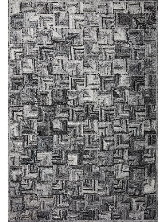 Prescott PRE03 Silver 7'9" x 9'9" Rug