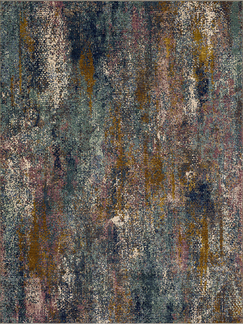 Enigma Tranquil Ink Blue 2' X 3' Rug