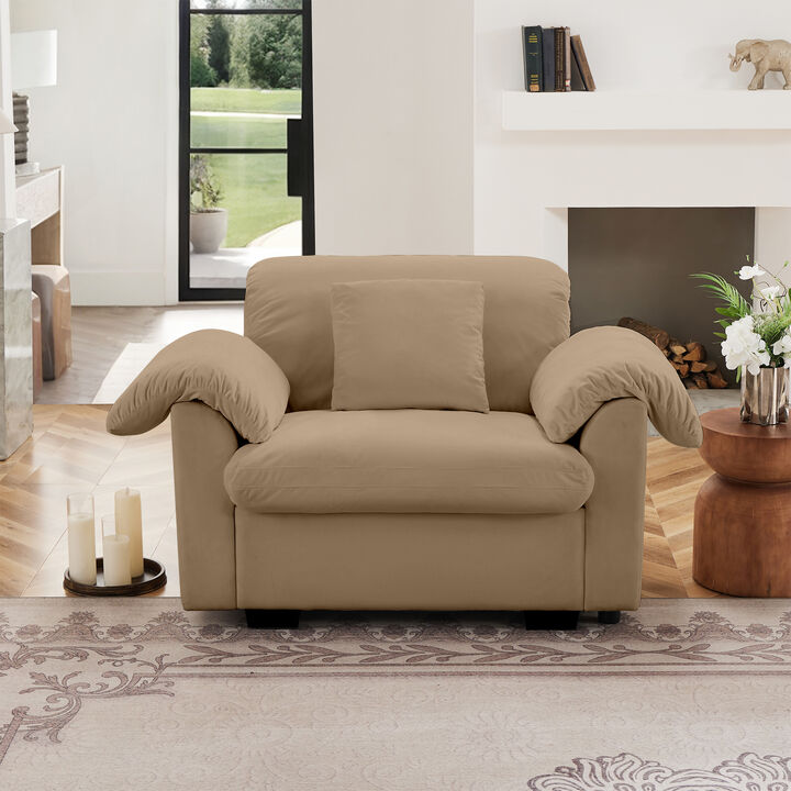 Merax  Upholstered Accent Single Sofa