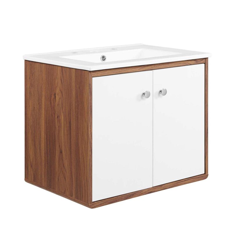 Transmit 24" 	Wall-Mount Bathroom Vanity - Benzara