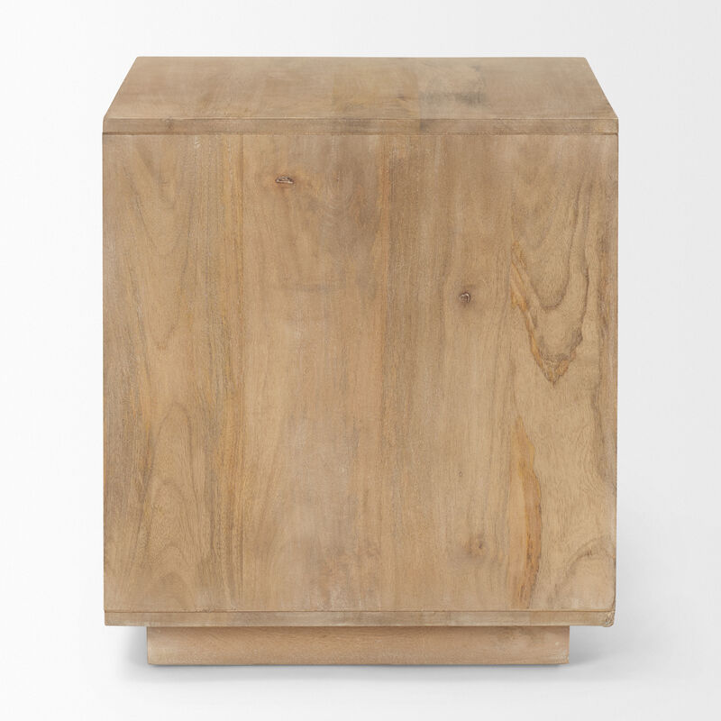 Grier Light Brown Accent Table