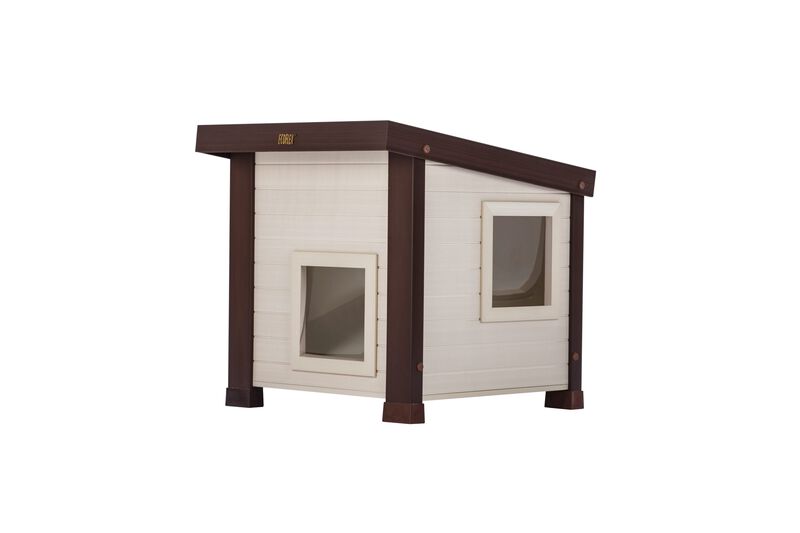 New Age Pet ECOFLEX Cat Shelter - Maple