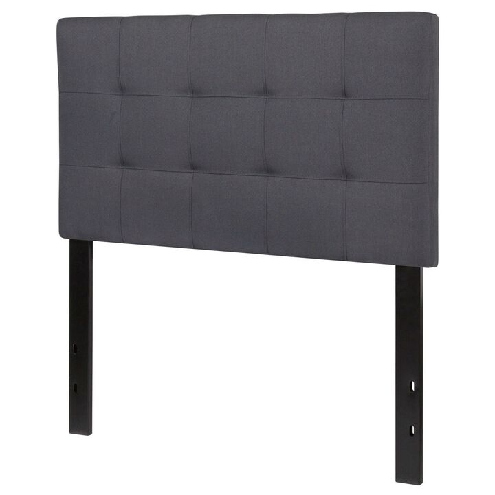Hivvago Twin size Modern Fabric Upholstered Panel Headboard