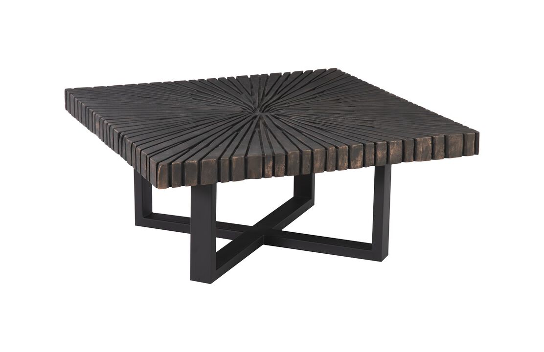 Chainsaw Square Coffee Table