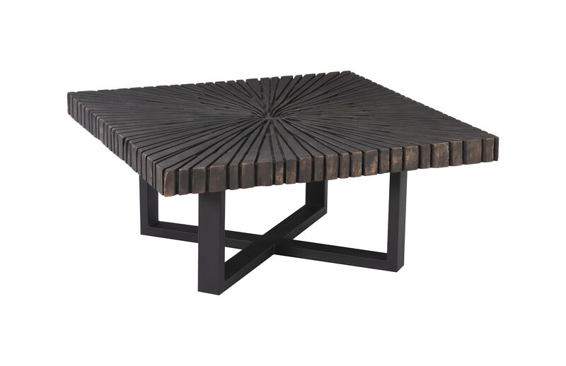 Chainsaw Square Coffee Table